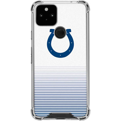 NFL Indianapolis Colts Breakaway Google Pixel 5 Clear Case